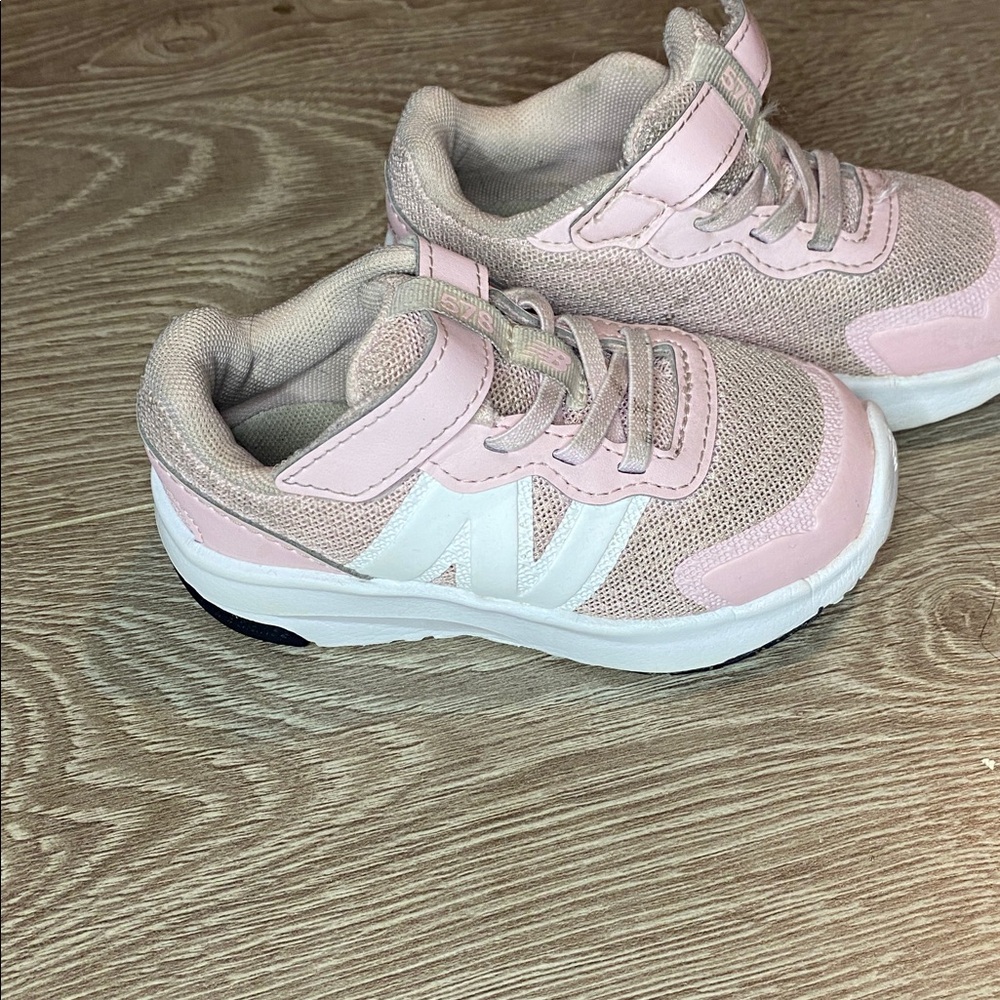 New Balance Kids' Sneakers in Pink and White